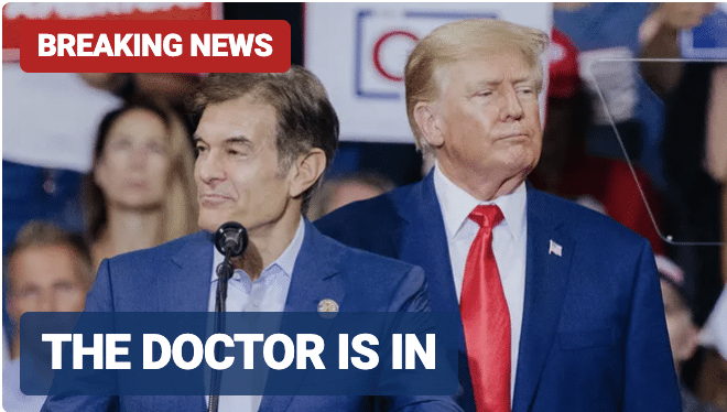 Trump appoints Dr. Oz to oversee Centers for Medicare and Medicaid Services